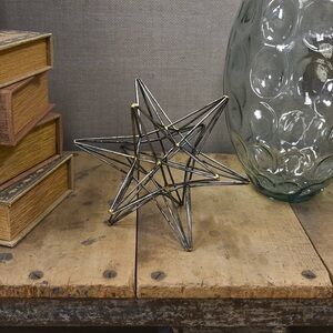 Geometric Star Sculpture